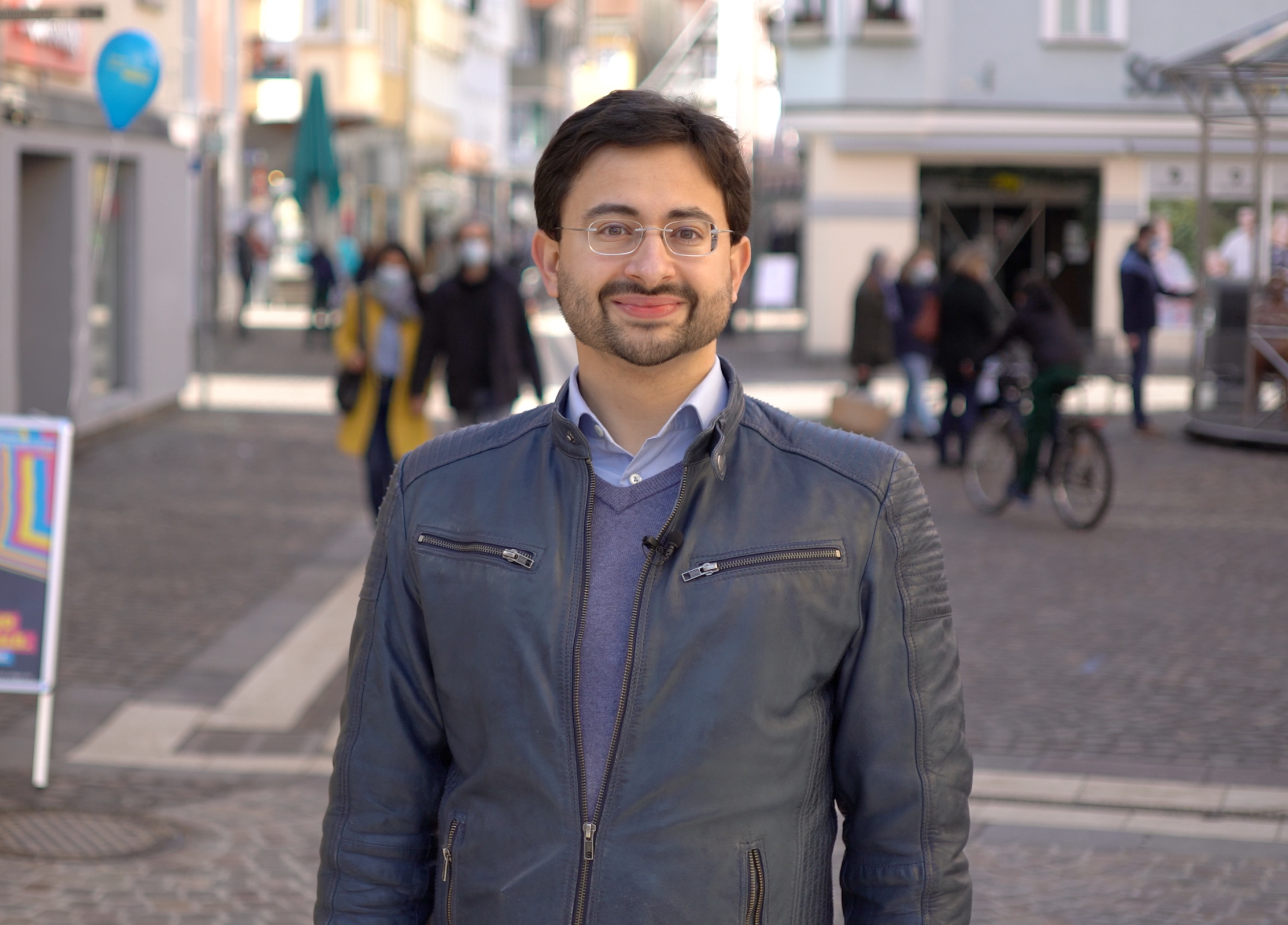Bundestagskandidat Arian Kriesch